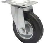 WAGNER® design yourself Transportgeräte-Lenkrolle RO 6124 silber