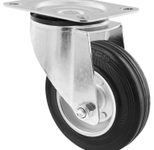 WAGNER® design yourself Transportgeräte-Lenkrolle RO 6124 silber