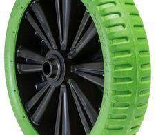 WAGNER® design yourself Schubkarrenrad Vollgummi RO 8332 grün