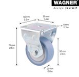 WAGNER® design yourself Apparate-Bockrolle RO 7751 grau