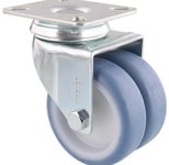 WAGNER® design yourself Apparate-Doppel-Lenkrolle ECO RO 1577 grau