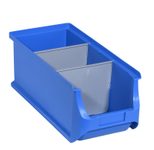 Allit Trennstege für Sichtlagerkästen grau Größe 3/3L