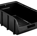 hünersdorff Sichtlagerkasten schwarz Größe 5