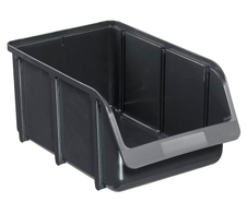 hünersdorff Sichtlagerkasten schwarz Größe 4