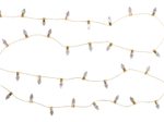 Rayher Deko Mini Lichterkette, gold, 1,0 m