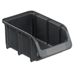 hünersdorff Sichtlagerkasten schwarz Größe 2