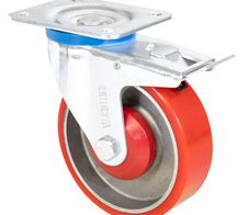 WAGNER® design yourself Schwerlast-Lenkrolle RO 0225 rot