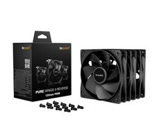 Be Quiet Gehäuselüfter Pure Wings 3 Reverse 3-Pack 120mm PWM schwarz