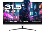 JapanNext WQHD Gaming Monitor 80cm (31,5")