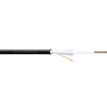 Digitus LWL A-I-DQ(ZN)BH 12E9/125µ, SM, OS2, 12 Fasern Innen/Außen, LSZH, Dca, schwarz, Länge 1 m