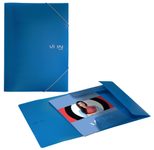 VON LEITZ Sammelmappe DIN A4 blau, 1 St.