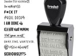 trodat Creative Mini Motivstempel Böse Sprüche