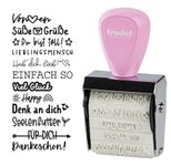 trodat Creative Mini Motivstempel Nette Botschaft