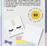 folia Bastelset Blanko DIY Legekarten blanko