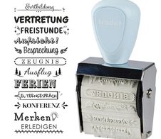 trodat Creative Mini Motivstempel Schulplaner