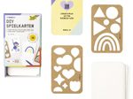 folia Bastelset DIY Spielkarten blanko