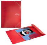 VON LEITZ Sammelmappe DIN A4 rot, 1 St.