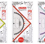 Pelikan Geometrie-Dreieck my.pen, farbsortiert 16,0 cm