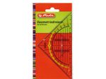 herlitz Geometrie-Dreieck, transparent/gelb 16,0 cm