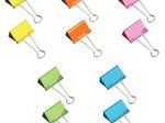 RAPESCO® Foldbackklammern, farbsortiert