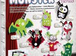 folia Nähset Mini Monster Friends mehrfarbig