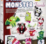 folia Nähset Mini Monster Friends mehrfarbig