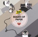folia Tonpapier Shades of Paper - grey, DIN A4, 130 g/m²