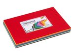 folia Tonpapier DIN A2,  farbsortiert 180 g/m²