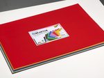 folia Tonpapier DIN A2,  farbsortiert 180 g/m²