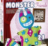 folia Nähset Monster Friends Gary mehrfarbig