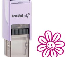 trodat edy®Fix Motivstempel Blume