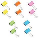 RAPESCO® Foldbackklammern, farbsortiert