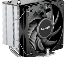 be quiet Luftkühler Pure Rock Slim 3 100mm 130W TDP silber-schwarz