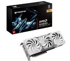 Acer Predator BiFrost AMD Radeon™ RX 9070 XT OC 16GB GDDR6 White Edition