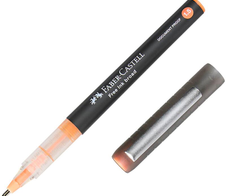 FABER-CASTELL Free Ink Tintenroller grau 1.5 mm Schreibfarbe: Orange