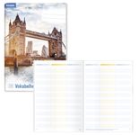 Häfft® Verlag Vokabelheft 3-spaltig liniert DIN A5 64 Blätter