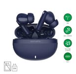 4smarts Wireless Headset SkyBuds Pro ANC navy blau
