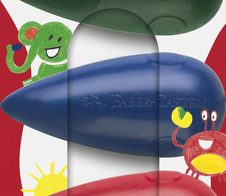 FABER-CASTELL Wachsmalstifte Birne farbsortiert