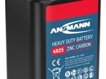 ANSMANN Batterien 4R25 Zink-Kohle 6V-Blockbatterie 6,0 V, 15 St.