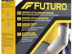 FUTURO® Ellenbogenbandage Comfort Lift Größe:  L (Länge: 28,0-30,5 cm) grau