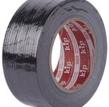 kip® Gewebeband Steinband 3824 50,0 x 50,0 (mm x m) schwarz