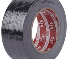 kip® Gewebeband Steinband 3824 50,0 x 50,0 (mm x m) schwarz