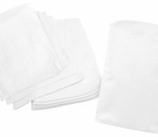 Meditrade® unisex Einmalwaschlappen BeeSana® weiß Einheitsgröße, 25 St.