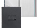 MIQUELRIUS Eco Design Collegeblock DIN A4 kariert schwarz