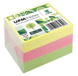 UPM Notes Haftnotizen Brilliantmix, farbsortiert, 100 Blatt