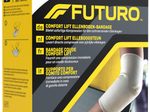 FUTURO® Ellenbogenbandage Comfort Lift Größe:  M (Länge: 25,4-27,9 cm) grau