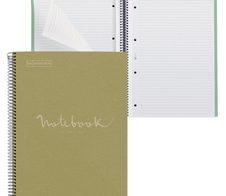 MIQUELRIUS Eco Emotions Collegeblock DIN A4 liniert grün