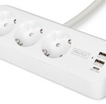 DIGITUS 3-fach Office-Steckdosenleiste