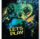 Häfft® Verlag Hausaufgabenheft Let´s play liniert, DIN A5, 112 Blatt