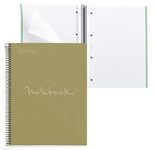 MIQUELRIUS Eco Emotions Collegeblock DIN A4 kariert grün